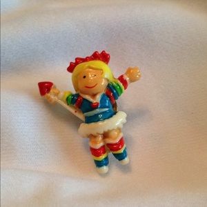 1983 world trend girl pin Made in Taiwan